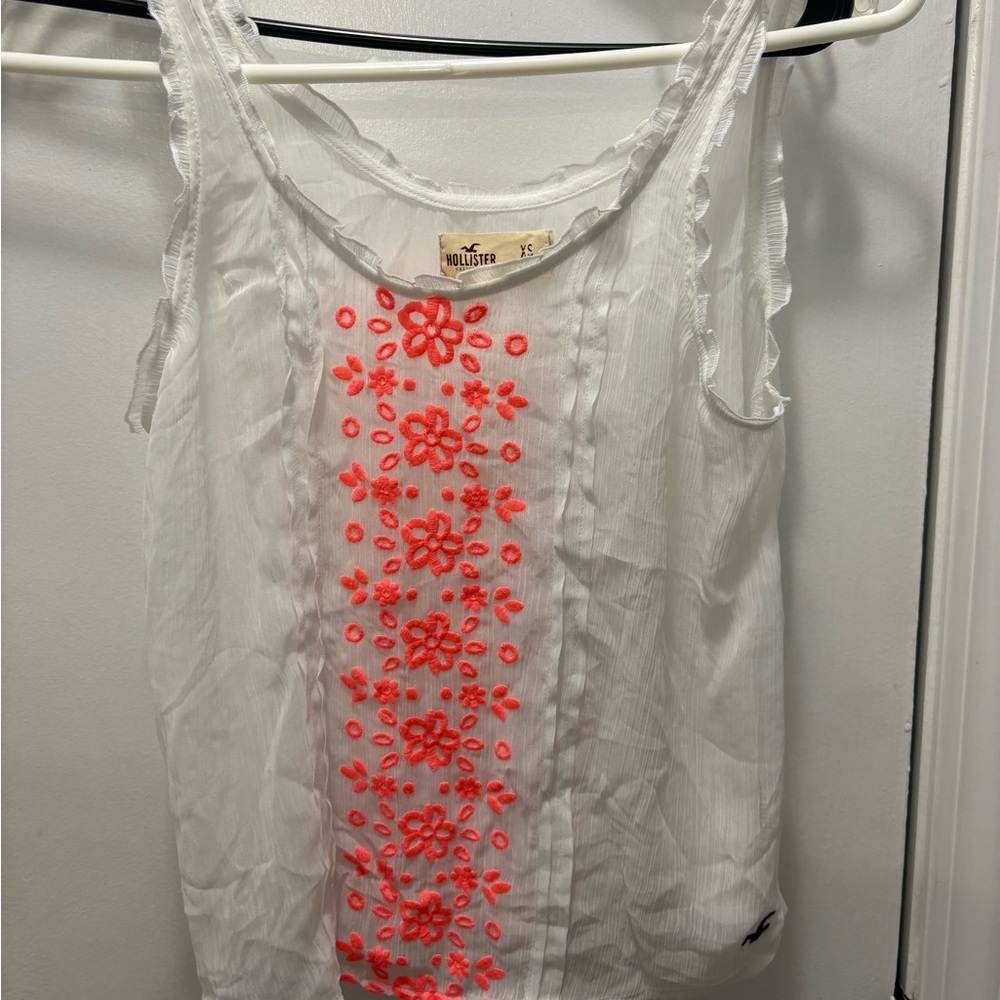 Vintage Hollister sheer tank top